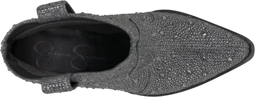 Vista 2 de Jessica Simpson Botines puntiagudos de gamuza para mujer