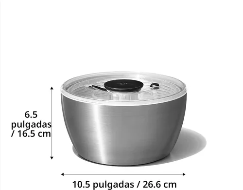 Vista 2 de OXO Steel - Centrifugador de ensalada