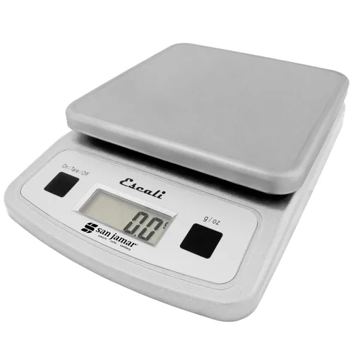 Vista 9 de San Jamar SCDG2LP Báscula digital de bajo perfil para alimentos/cocina, capacidad de 2 libras