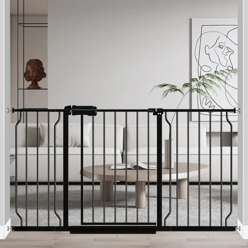 Vista 43 de Fairy Baby Puerta de seguridad para bebés Extensión de 12 cm para puerta de seguridad para bebés con cierre automático Puerta de seguridad