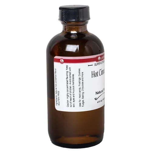 Vista 2 de LorAnn Hot Cinnamon SS Flavor, sabor 4 onzas