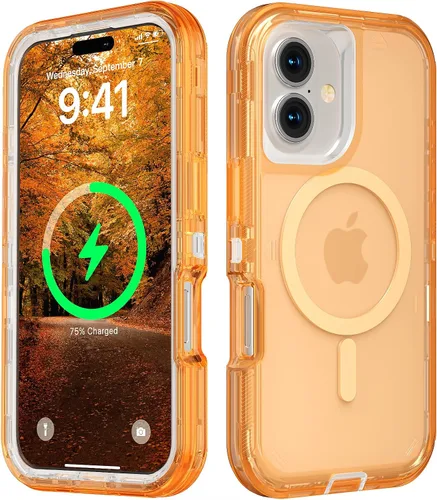 Vista 9 de Follaroma Funda para iPhone 11, Compatible con MagSafe, Fundas de Teléfono de Protección Resistente a Prueba de Golpes de Servicio Pesado