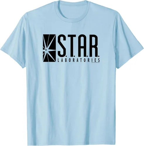 Vista 18 de The Flash Camiseta con logotipo de la serie TV S.T.A.R. Labs, Blanco, S