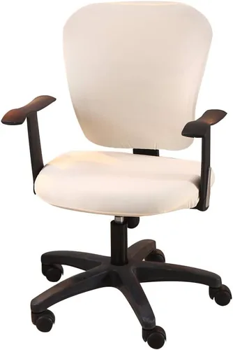 Vista 35 de Jinzio Funda para silla de oficina de computadora, tela protectora dividida y elástica, de poliéster, universal, para escritorio, para silla