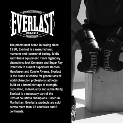 Vista 7 de Everlast Guantes de boxeo Elite 2 Negro/Dorado
