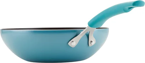 Vista 8 de Rachael Ray Sartén antiadherente Cook + Create de 10.5 pulgadas, color azul agave