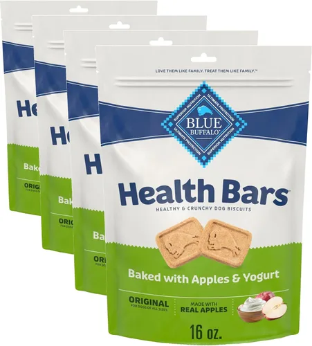 Vista 15 de Blue Buffalo Health Bars Galletas para Perros Crujientes, Horneadas al Horno con Ingredientes Naturales, Calabaza y Canela, Bolsa de 16 onzas
