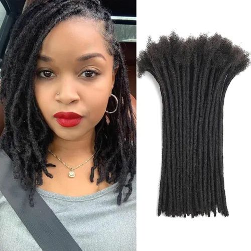 Vista 16 de Extensiones de cabello humano 100 % real, hechas a mano, permanentes, para mujeres y hombres, 30 hebras de 2 pulgadas de grosor, extensiones