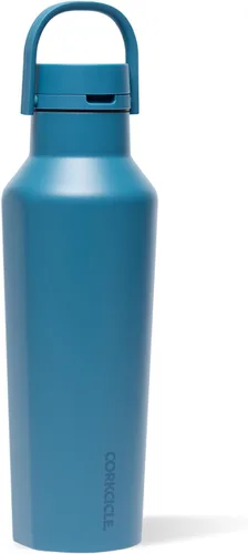 Vista 45 de Corkcicle Classic Sport Canteen - Botella de agua aislada de acero inoxidable, compacta y apta para viajes, duradera, apta para lavavajillas, sin