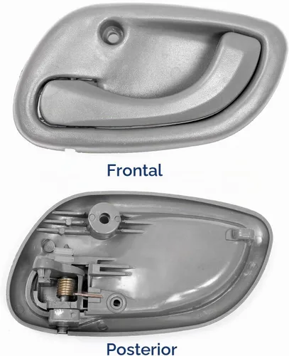 Vista 2 de 4 piezas de manijas interiores para puertas para Chevy Tracker 1999 2000 2001 2002 2003 2004, Suzuki Vitara 99-05 Suzuki Grand Vitara 95-02 Suzuki