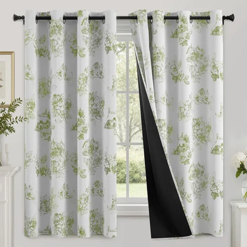 Vista 161 de SimpleHome - Cortinas opacas 100% para recámara, cortinas de ventana con ojales beige, con aislamiento térmico, cortinas de oscurecimiento