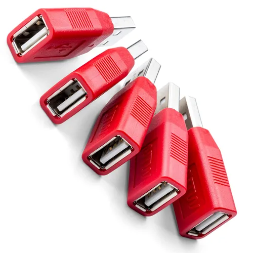 Vista 8 de NTW Bloqueador de datos USB/adaptador de cargador - Carga segura, protección de sincronización de datos, prevención de extracción de jugos - Solo