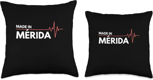 Vista 3 de Made In Merida Mexico Co. Inc. Made in Mérida Mexico - Almohada para lugar de nacimiento, 16 x 16 pulgadas, multicolor