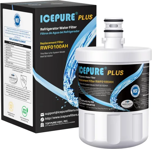 Vista 14 de ICEPURE 5231JA2002A Filtro de agua para refrigerador, Compatible con LG LT500P, ADQ72910911, GEN11042FR-08, ADQ72910901, ADQ72910907, LFX25974ST