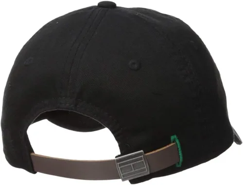 Vista 2 de Tommy Hilfiger Gorra de béisbolPlaca de identificación negra, Negro