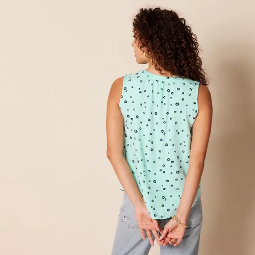 Vista 3 de Tienda Essentials Women's Sleeveless Woven Shirt