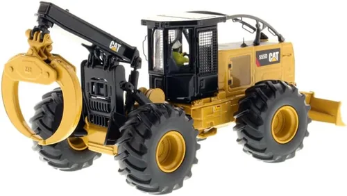 Vista 2 de Diecast Masters Caterpillar 555D Skidder High Line Series Vehículo, 7.29 x 3.03 x 2.68 pulgadas