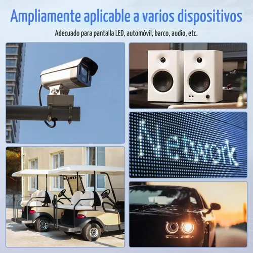 Vista 6 de Kzreect - Convertidor de 12 V, 20 A, 240 W, CC a CC, reductor de voltaje de 17-55 V a 12 V