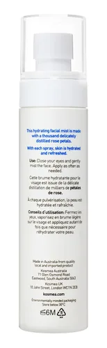 Vista 4 de Kosmea - Spray hidratante de agua de rosas, 5.1 fl oz (5.07 onzas líquidas)