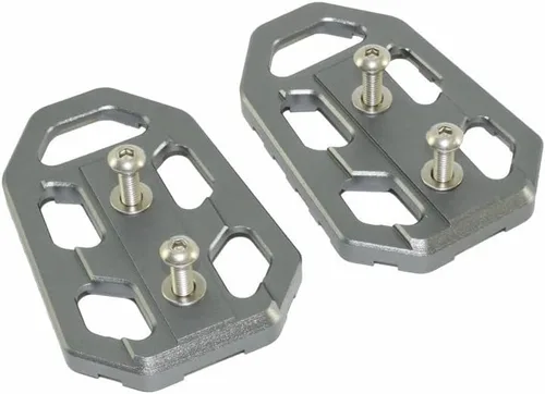 Vista 5 de Pedal extensor de clavija de pie izquierdo y derecho Ampliar extensión resto para Kawasaki Versys 1000 2015 2016 2017 2018 2019 2020 2021 (gris)