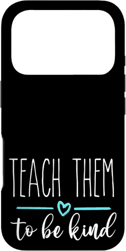 Vista 30 de Rae Inspired Dunn Teach Them to be Kind Teacher Appreciation Case for iPhone 17