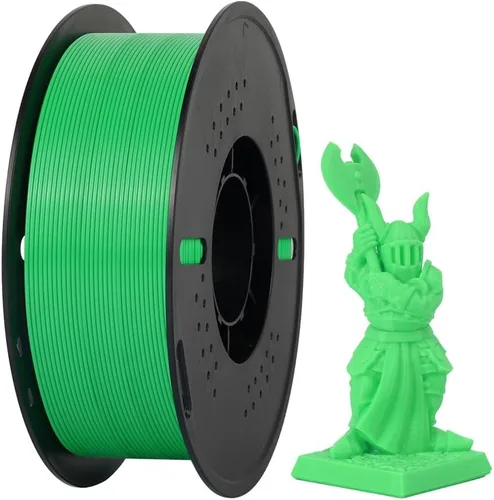 Vista 22 de Kingroon Filamento de impresora 3D PLA Plus (PLA+), 10 rollos, precisión dimensional +/- 0.001 in, carrete de 22 libras (22 libras), 0.069 in, negro