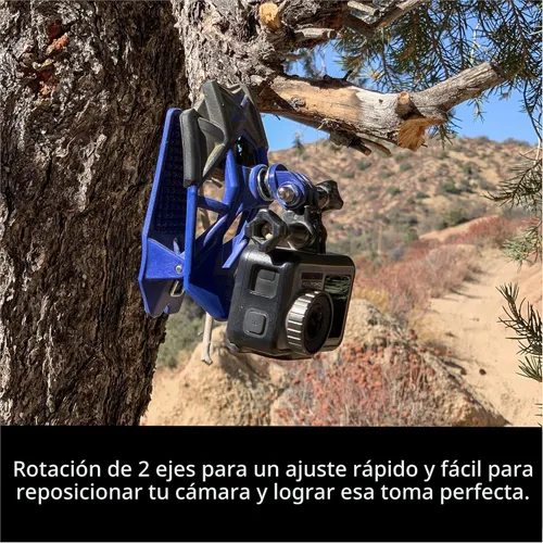 Vista 5 de Dango Design Gripper Mount - Soporte universal para cámaras de acción, uso como soporte en motocicleta, cascos de deportes de potencia y más Acción