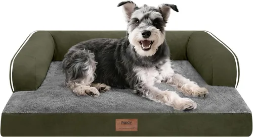Vista 80 de Cama pequeña para perros y sofá para gatos, camas ortopédicas impermeables para perros pequeños, cama para gatos, sofá para mascotas cómodo