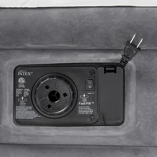 Vista 3 de Intex Recreation 67765E Comfort - Cama de aire Dura-Beam de tiro medio con bomba eléctrica incorporada, altura de la cama de 13 pulgadas