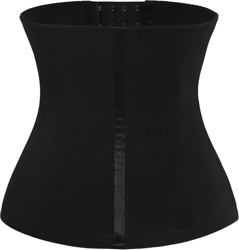 Vista 6 de Evanhome Corsé de cintura para mujer, con control de barriga, para adelgazar, con ganchos S-4XL