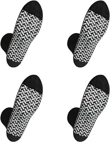 Vista 2 de Personal Touch Calcetines unisex para hombre o mujer, para diabéticos, cómodos, para hospital, 9 pares