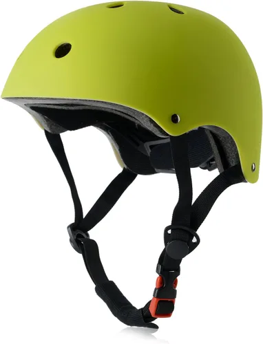 Vista 14 de Casco de bicicleta para niños, ajustable y para múltiples deportes, desde niños pequeños hasta jóvenes, 3 tallas Negro