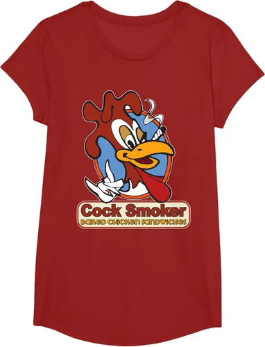 Vista 45 de Kevin Smith Jay & Silent Bob Reboot Cock Smoker Logo Dark Camiseta, Negro