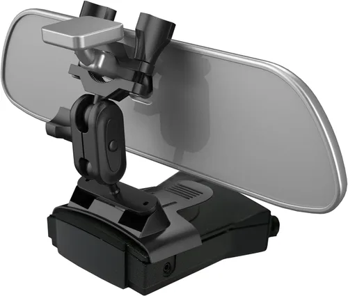 Vista 2 de SDSACZMU Soporte para detector de radar, detector de radar de coche, soporte de varilla de espejo retrovisor, compatible con Valentine V1 Gen1