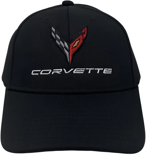 Vista 2 de C8 Jersey Mesh Performance Cap - Gorra Corvette de próxima