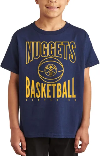 Vista 21 de Junk Food NBA Team Basketball - Camiseta de manga corta para niños y niñas con licencia