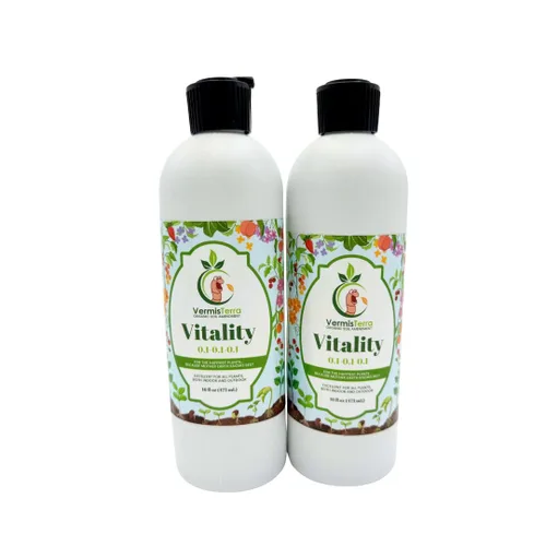 Vista 12 de VermisTerra Vitality - Alimento para plantas de interior y plantas de interior, fertilizante equilibrado de la madre tierra, orgánico, esquejes