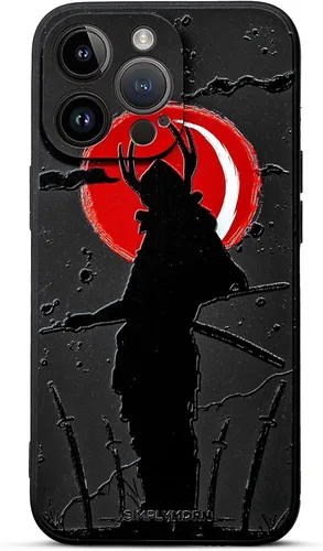 Vista 112 de SIMPLYMDRN Funda delgada para iPhone 12 Pro Max, diseño de guerrero, funda genial para hombres, funda de soldado de combate, delgada y flexible