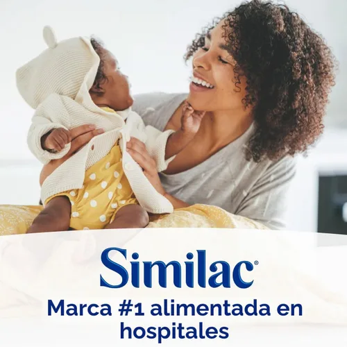 Vista 6 de Similac Fórmula infantil sensible, para irritaciones y gases debido a la sensibilidad a la lactosa, fórmula para bebés lista para alimentar, botella