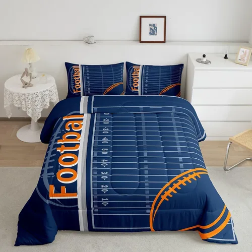 Vista 21 de Feelyou Juego de ropa de cama de coche de carreras para niños y niñas, tamaño individual, juego de edredón deportivo de velocidad para adolescentes