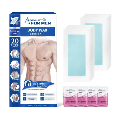 Vista 8 de Beauty7 - Tiras de cera para el cuerpo, listas para usar