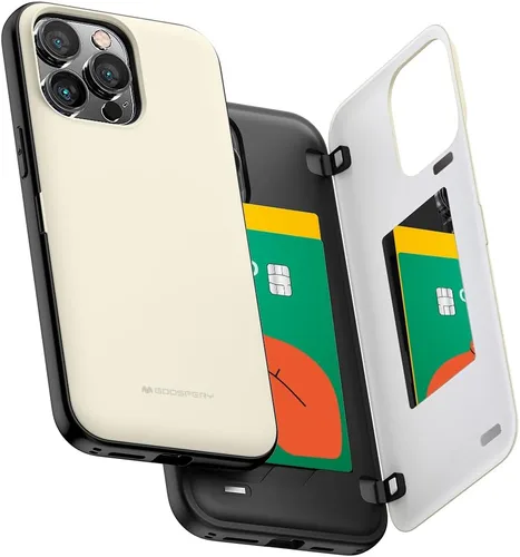 Vista 74 de GOOSPERY Parachoques magnético para puerta compatible con iPhone 15, funda con tarjetero, cartera con cierre magnético automático, protector de Azul