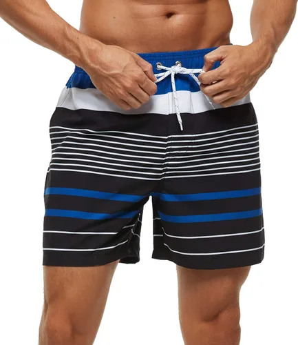 Vista 4 de SILKWORLD Bañador para hombre de secado rápido con bolsillos