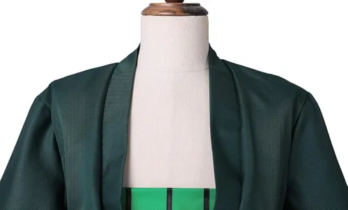 Vista 2 de US Men's Adult Green Kimono Cosplay Costume