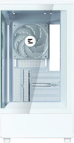 Vista 4 de Zalman P10 Mini Tower PC Case (blanco)