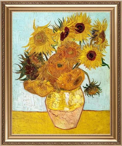 Vista 57 de IPIC - Campo de trigo con cuervos, reproducción artística de Vincent Van Gogh. Lienzo de giclée para decoración del hogar 10#F (20 x 16)