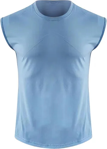 Vista 3 de Aipengry Camisetas sin mangas de verano para hombre, camisetas sin mangas para motocicleta, camisa hawaiana, chaqueta de franela para hombre