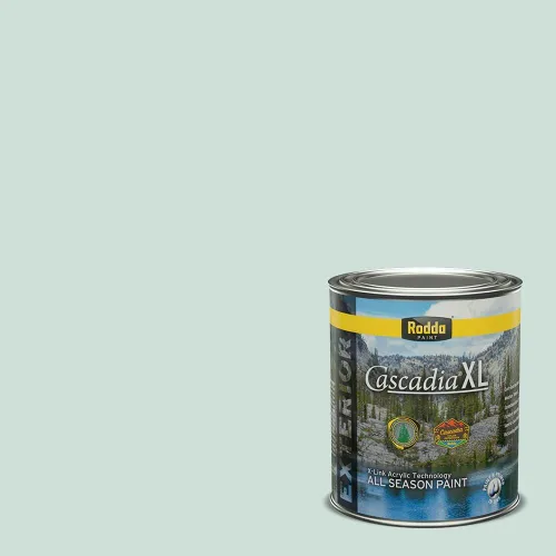 Vista 63 de Rodda Paint CASCADIA XL - Pintura satinada exterior e imprimación en uno, 1 galón, hoja de aloe
