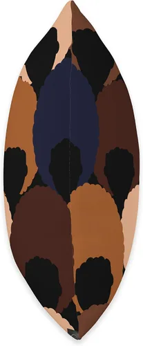 Vista 2 de Jaz'z Closet Shades of Growth - Almohada (16.0 x 16.0 in), multicolor