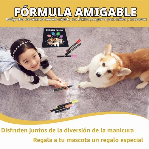Vista 7 de Bolígrafos de esmalte de uñas para perros, secado rápido, 12